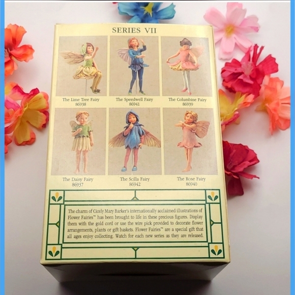 Cicely Mary Barker Flower Fairies Series VII Scilla Fairy ornament - Picture 4 of 5